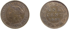 1887 1C AU58BN