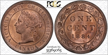 1884 1C MS64RD