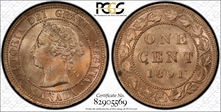 1891 1C LDLL MS65RD