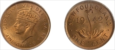 1942 1C MS65RD