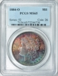 1884-O $1 MS65
