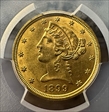 1899 $5 MS63