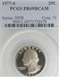 1977-S 25C PR69DCAM