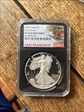 2024 Silver Eagle First Release Ultra Cameo PF 70