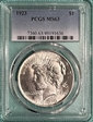 1923 $1 MS63