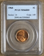 1964 1C MS66RD
