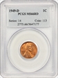 1949-D 1C MS66RD