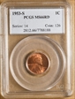 1953-S 1C MS66RD