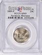 2009-P 25C Northern Mariana Islands Satin Finish SP69