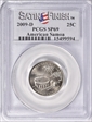 2009-D 25C American Samoa Satin Finish SP69