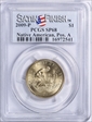 2009-P $1 Native American, Pos. A  Satin Finish SP68