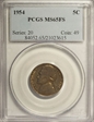 1954 5C MS65FS