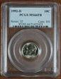 1992-D 10C MS66FB