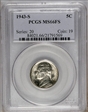1943-S 5C MS66FS