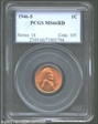 1946-S 1C MS66RD