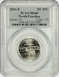 2001-P 25C North Carolina MS68