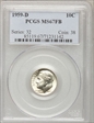 1959-D 10C MS67FB