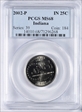 2002-P 25C Indiana MS68