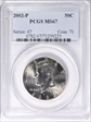 2002-P 50C MS67