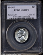 1943-P 5C MS66FS