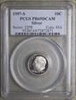 1997-S 10C Silver PR69DCAM