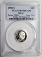 2002-S 10C Silver PR70DCAM