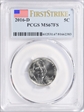2016-D 5C First Strike MS67FS