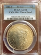 1921-S $1 VAM 1B-1 Thorn Head AU58