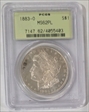 1883-O $1 MS62PL