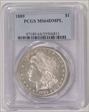 1889 $1 MS64DMPL