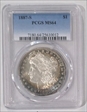 1887-S $1 MS64