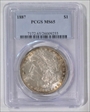 1887 $1 MS65