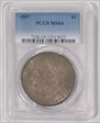 1897 $1 MS64
