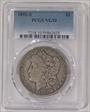 1892-S $1 VG10