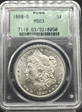 1880-S $1 MS63