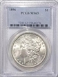 1896 $1 MS63