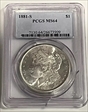 1881-S $1 MS64