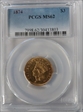1874 $3 MS62
