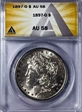 1897 0  MORGAN ANACS 58