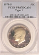 1979-S 50C Type 1 PR67DCAM