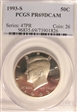 1993-S 50C PR69DCAM
