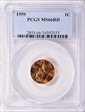 1959 1C MS66RD
