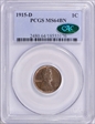 1915-D 1C MS64BN