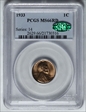 1933 1C MS66RD