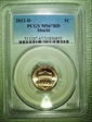 2012-D 1C Shield MS67RD