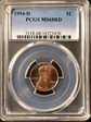 1994-D 1C MS68RD