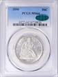 1890 50C MS64