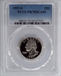 1995-S 25C PR70DCAM