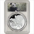 2019 10 Yn Panda Silver First Strike MS70