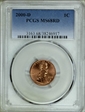 2000-D 1C MS68RD
